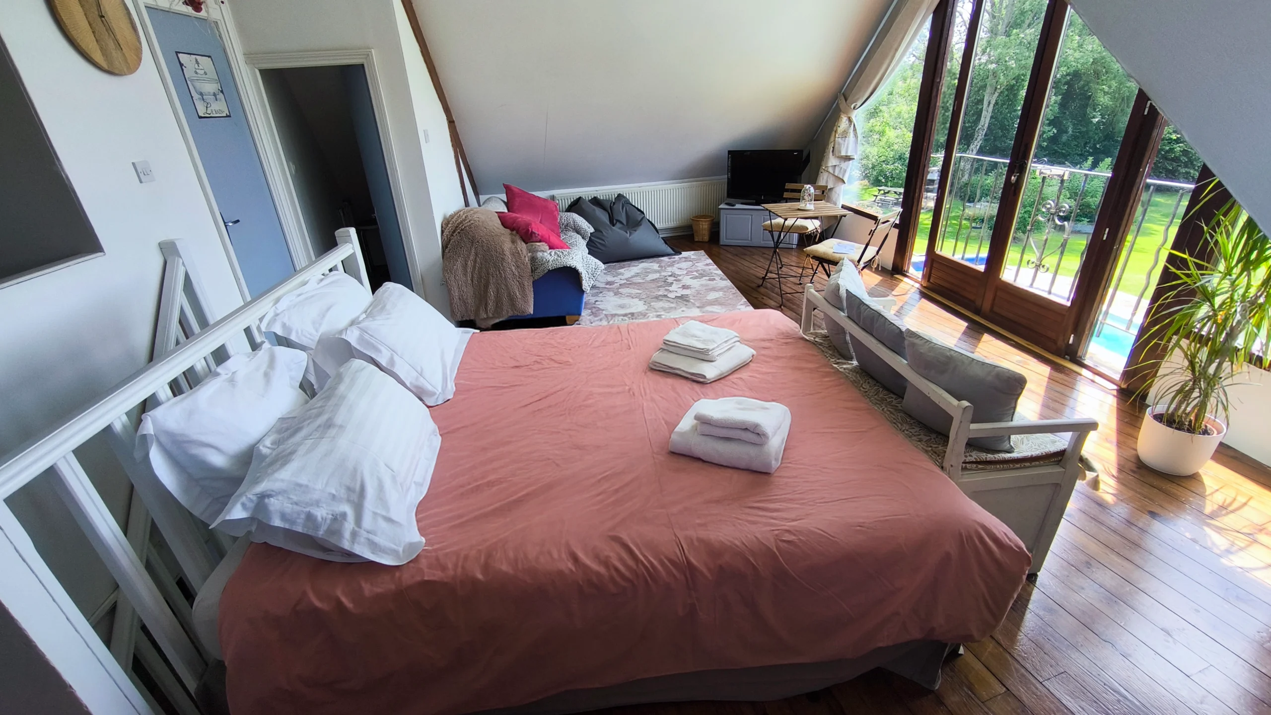 Chambre Principale gite en normandie