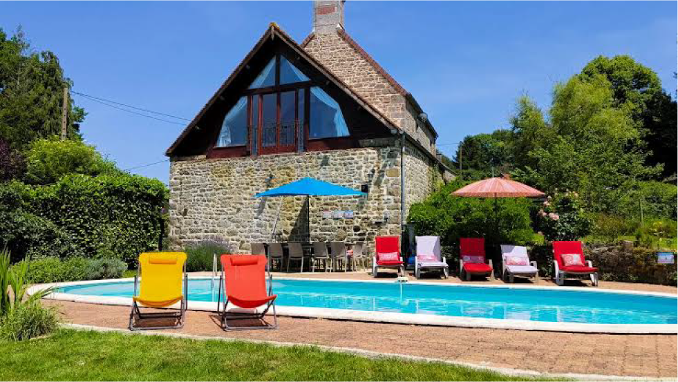 gite avec piscine proche activités avranches la druriere détente normandie